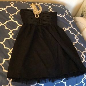 Black wool LBD (little black dress) 👠